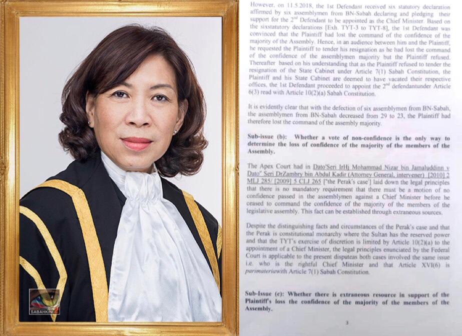Mengapa Hakim tak rujuk Krisis Perlembagaan Sarawak 1966 tapi rujuk Perak Negeri Beraja?