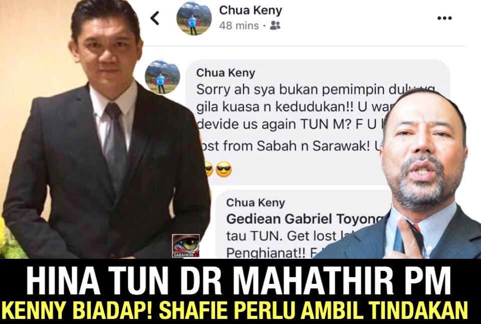 Hina Tun Dr Mahathir PM, Kenny perlu diambil tindakan - Khairuddin