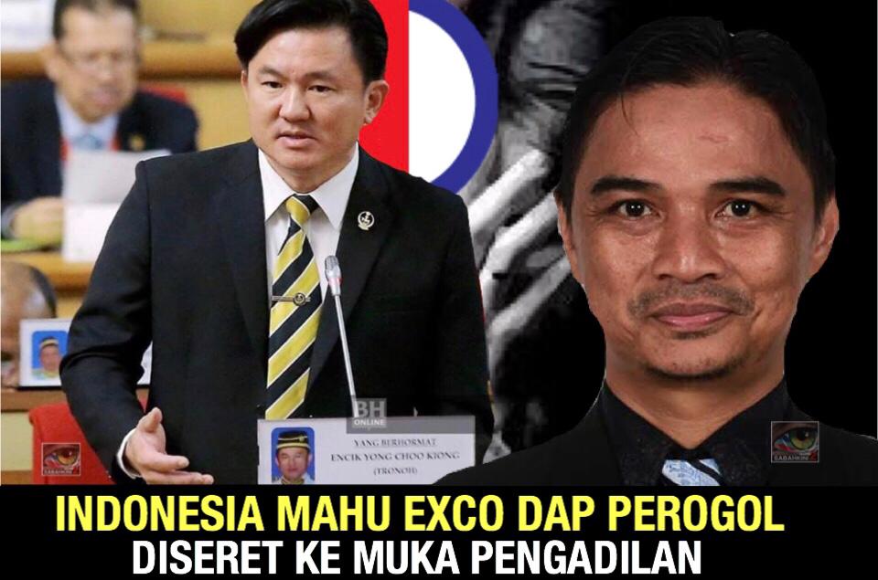 Indonesia mahu Exco DAP perogol diseret ke muka pengadilan