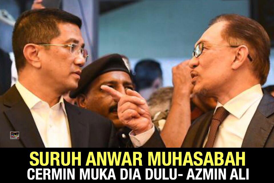 (VIDEO) Cermin diri sendiri, Azmin beritahu Anwar