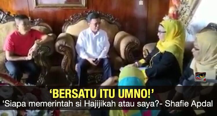 (VIDEO) Bersatu itu UMNO! siapa memerintah si Hajiikah atau saya kata Shafie Apdal