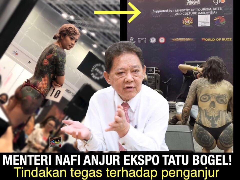 Menteri nafi ekspo tatu 'bogel' dianjurkan Kementerian Pelancongan