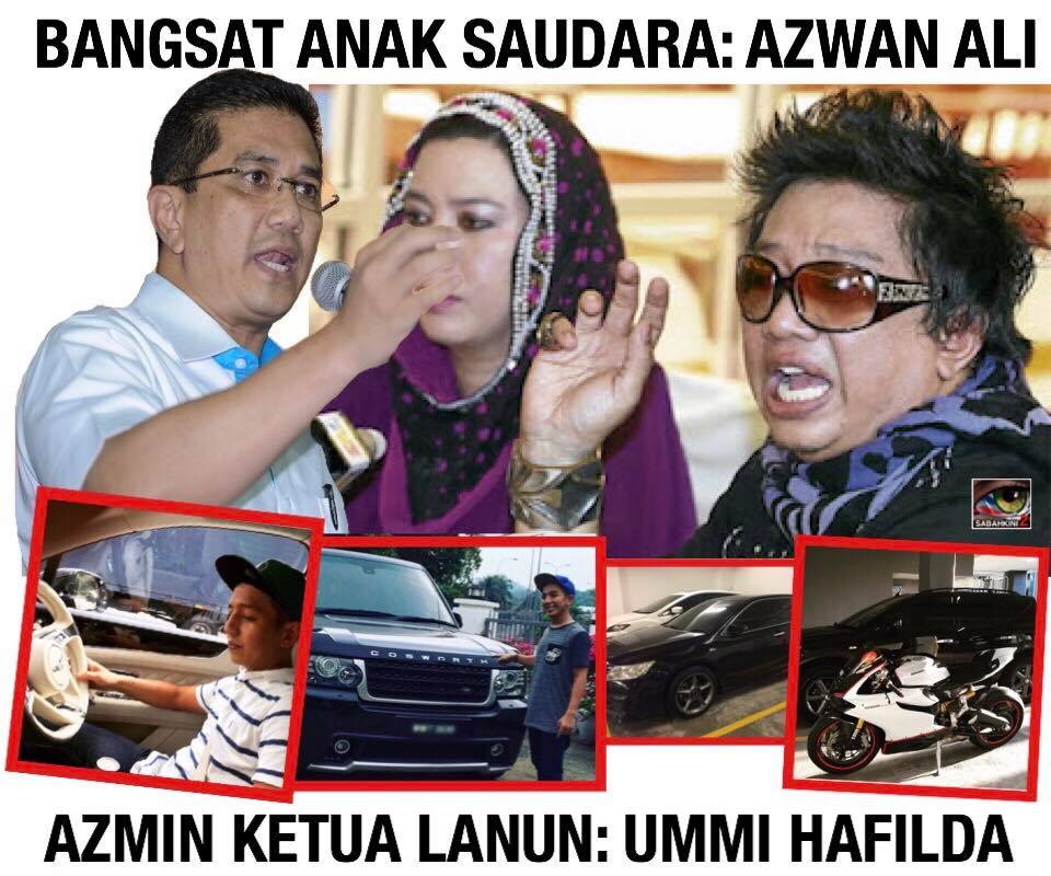 Ummi Hafilda dan Azwan Ali nekad tumbangkan abangnya MB Selangor kes rasuah 'Anak Saudara'