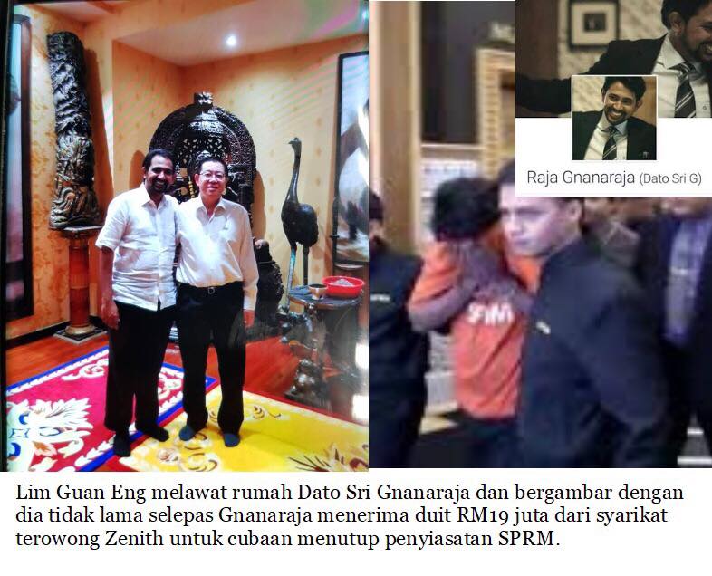 Bukti Lim Guan Eng arah Zenith bayar RM19 juta kepada Gnanarajah terdedah