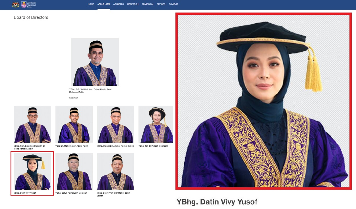 Pecat Vivy Yusof BOD UiTM: Dapat berjuta dana Khazanah Nasional tapi ...