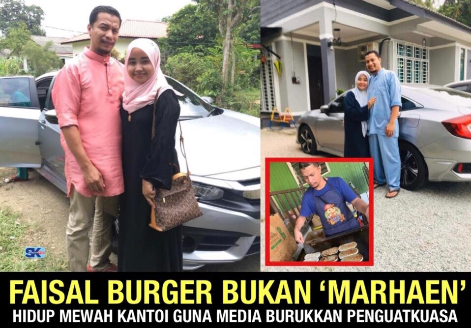 Faisal Burger bukan 'Marhaen' hidup mewah kantoi guna media burukkan penguatkuasa