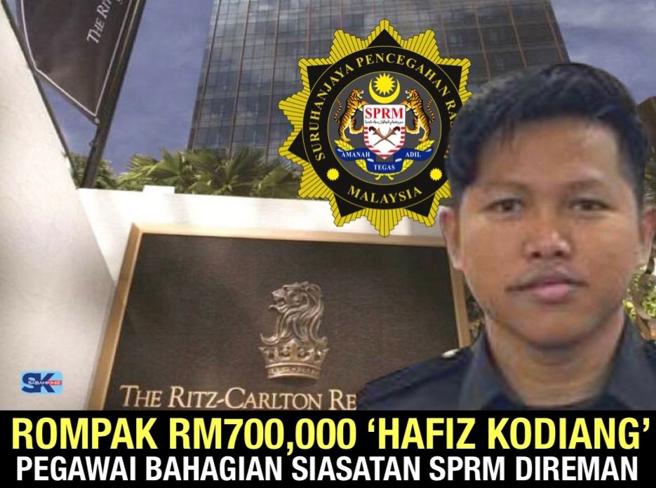 Rompak RM700,000, ''Hafiz Kodiang' Pegawai Bahagian Siasatan SPRM direman
