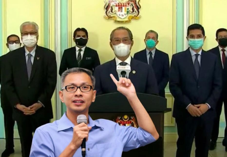 Tumbangkan PN: Tony Pua bayangkan DAP pilih Muhyiddin bukan 'kleptokrat'