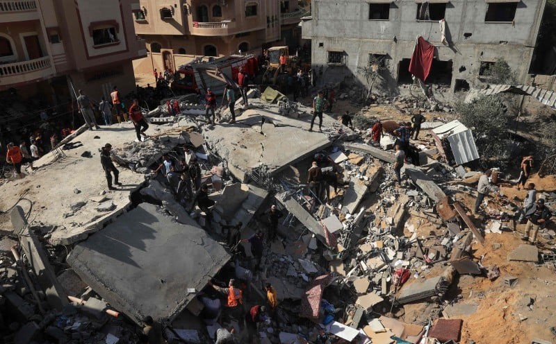 Gaza kembali dibedil selepas gencatan senjata tamat
