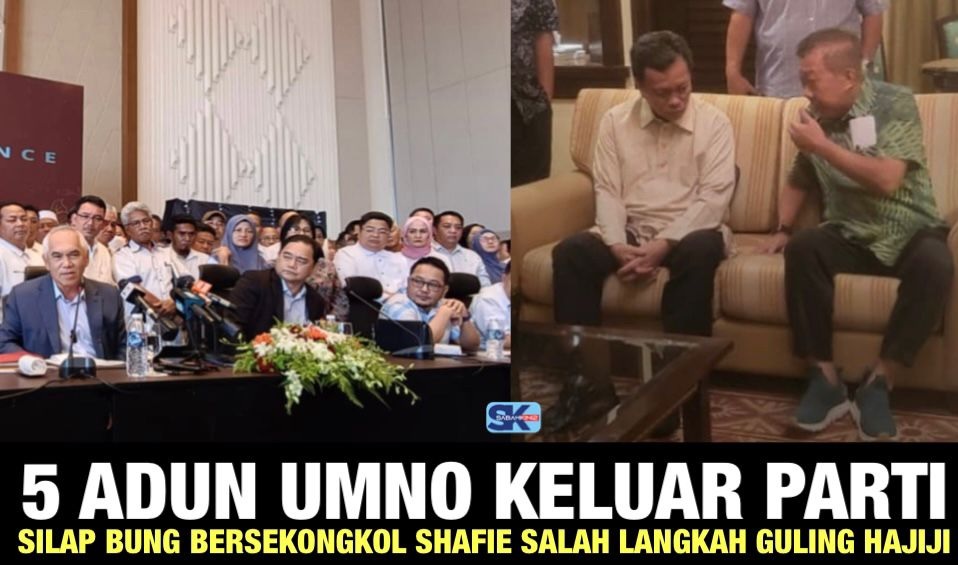 [VIDEO] 5 Adun UMNO keluar parti, silap Bung bersekongkol Shafie salah langkah guling Hajiji