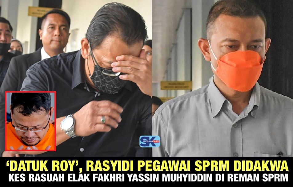 'Datuk Roy', Rasyidi Pegawai SPRM didakwa kes rasuah elak Fakhri Yassin Muhyiddin direman SPRM
