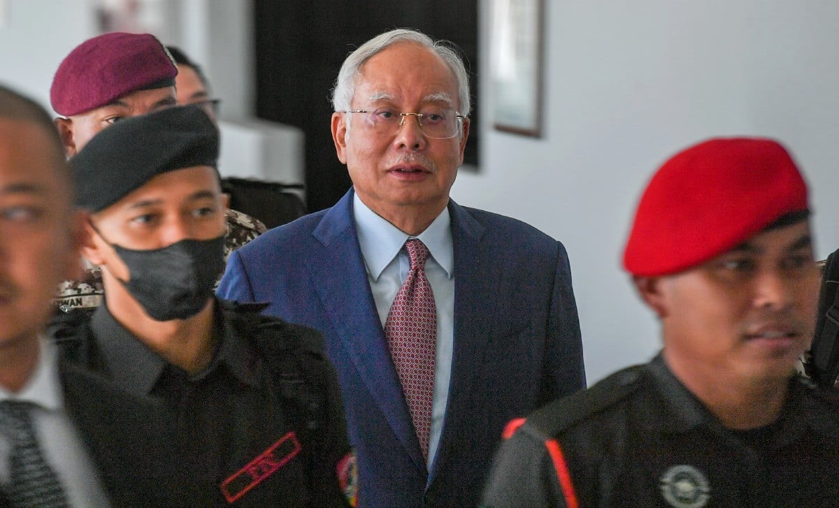 Hukuman Najib dikurangkan kepada 6 tahun, denda RM50 juta