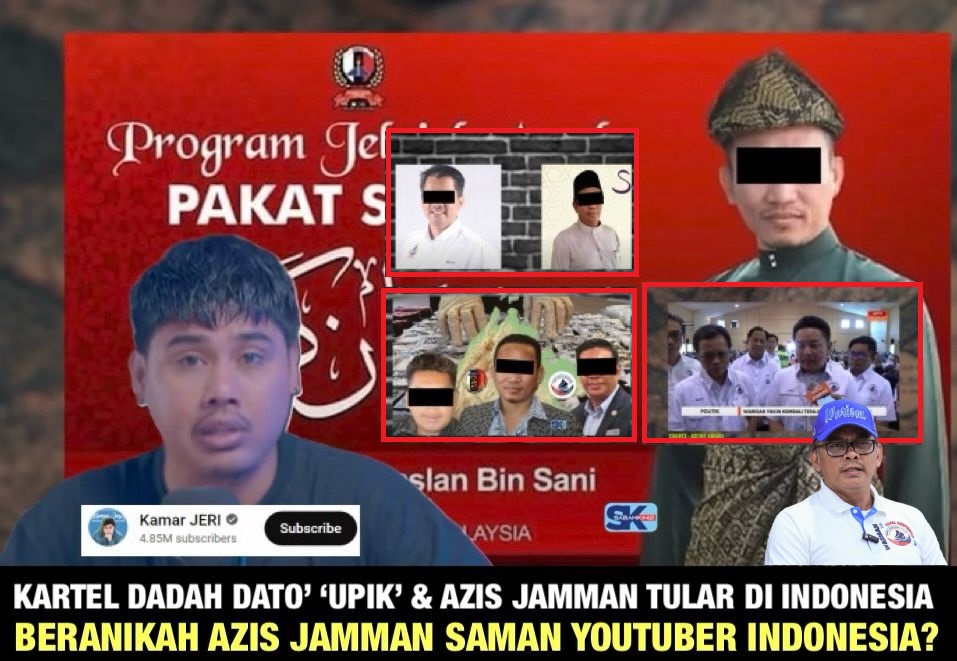 VIDEO Kartel Dadah Sabah Dato' Seri Maslan 'Upik' didalangi Azis Jamman  Warisan tular di Indonesia, Azis akan saman?  