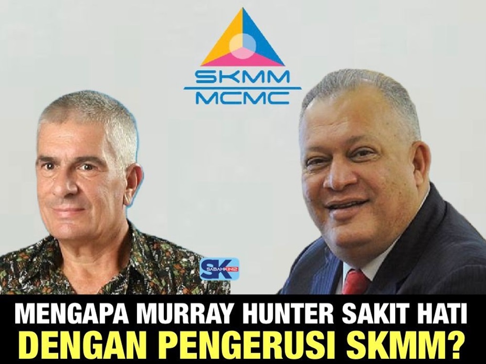 Sekatan laman sesawang, mengapa Murray Hunter sakit hati dengan Tan Sri Salim Pengerusi SKMM?