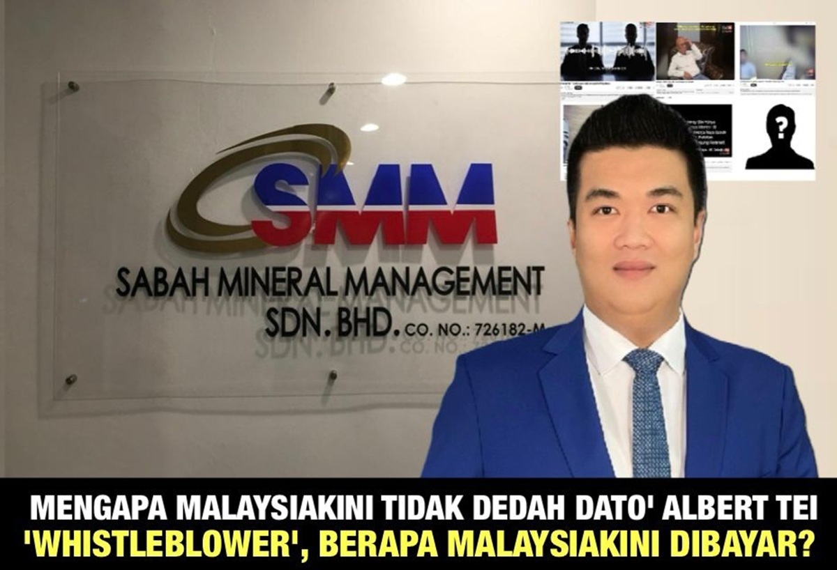 Mengapa Malaysiakini tidak dedah Dato' Albert Tei ‘whistleblower’, berapa Malaysiakini dibayar? 