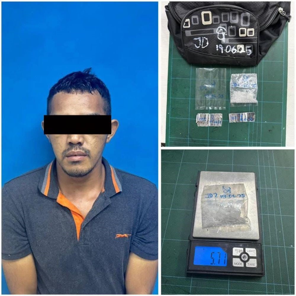 ‘Transporter’ syabu berjaya ditumpaskan menerusi Ops Tapis 