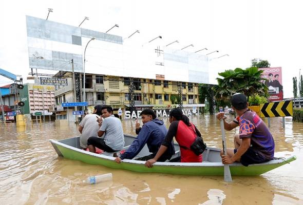 JPBN merekodkan 4,530 mangsa banjir di Sabah Tengah hari ini