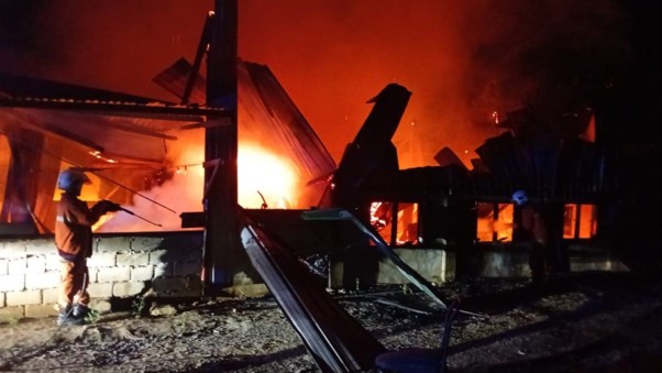 Lima rumah terbakar, tiada mangsa dalam kejadian di Kota Marudu